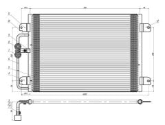 MEGANE  KLİMA RADYATÖRÜ
