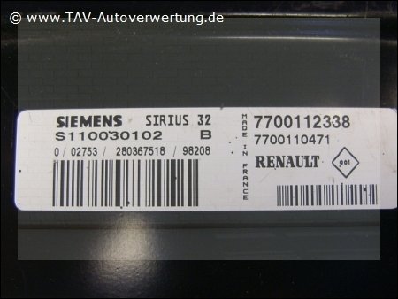 Megane enjeksiyon Beyni