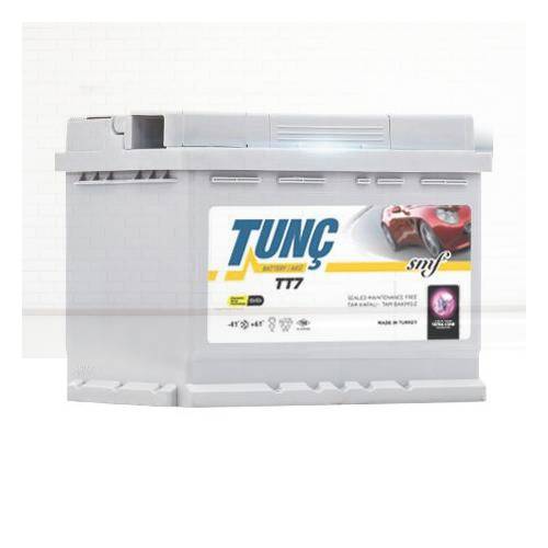 Tunç akü 12v 75 ah Tam Bakımsız Akü