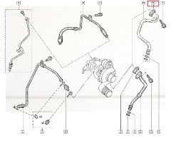 Turbo Yağlama Borusu 8200326548