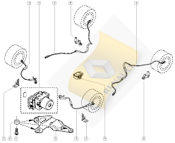 ABS BEYİN SUPORTU MEGANE II.