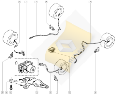 ABS BEYİN SUPORTU MEGANE II.